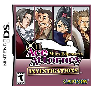 Ace Attorney Investigations: Miles Edgeworth DS Game