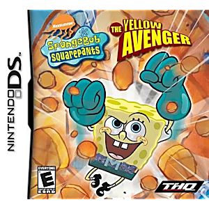 Sponge Bob Square Pants Yellow Avenger DS Game
