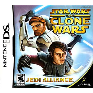 Star Wars Clone Wars Jedi Alliance DS Game