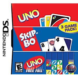 Uno SkipBo Freefall DS Game