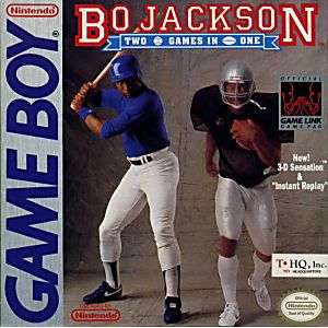 bo jackson hit run games game boy gameboy two baseball