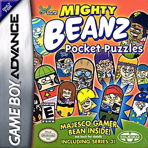 Mighty Beanz Pocket Puzzles Nintendo Game Boy Advance
