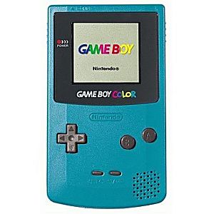 Teal Game Boy Color System 