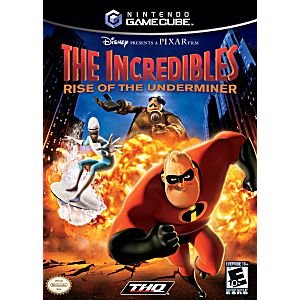 Incredibles Rise of the Underminer Gamecube Game