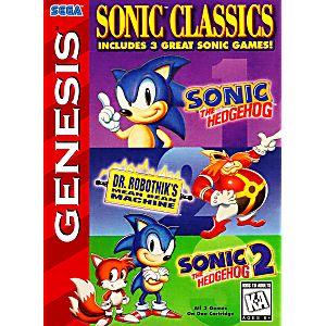 Sonic Classics 3 In 1