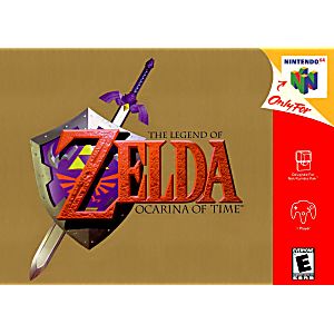 zelda ocarina of time gold cartridge