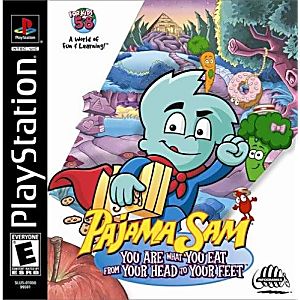 Pajama Sam You Are What You Eat From Your Head to Your Feet