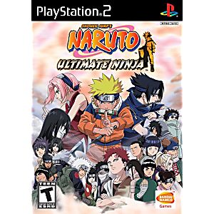 Naruto Ultimate Ninja Sony Playstation 2 Game