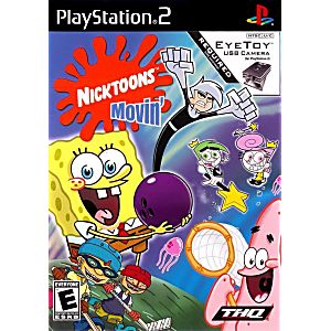 Nicktoons Movin' Sony Playstation 2 Game