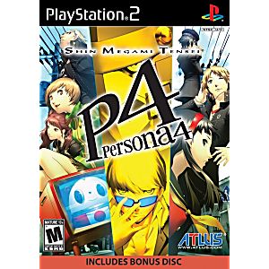 Persona 4 Sony Playstation 2 Game