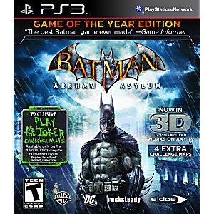 Batman Arkham Asylum (Game of the Year)