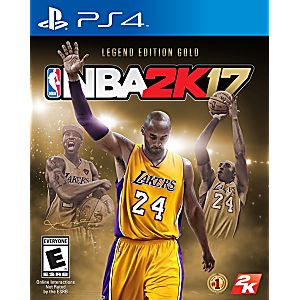 NBA 2K17 Legend Edition Gold (Kobe Bryant cover)