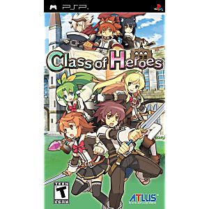 Class of Heroes PSP Game