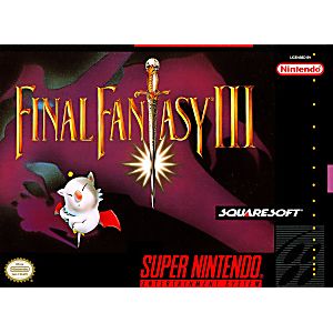 Final Fantasy III 3 SNES Super Nintendo