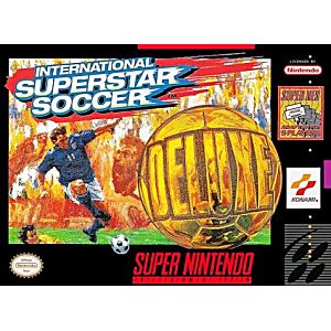International Superstar Soccer Deluxe Super Nintendo Game