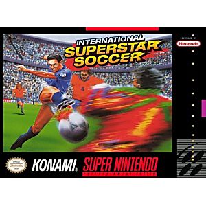 International Superstar Soccer Super Nintendo Game