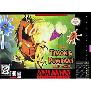 Timon and Pumbaa's Jungle Games