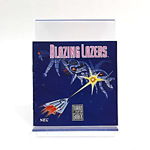 Manual - Blazing Lazers TurboGrafx-16