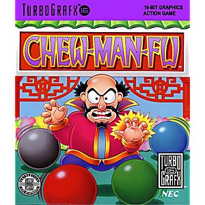 Chew Man Fu TurboGrafx-16 Game