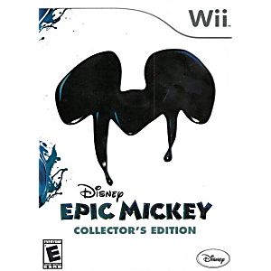 Disney Epic Mickey Collector's Edition Nintendo WII Game