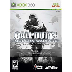 Call Of Duty 4 Modern Warfare Collectors Edition Xbox 360 Game