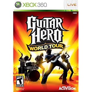 guitar hero world tour guitar xbox 360