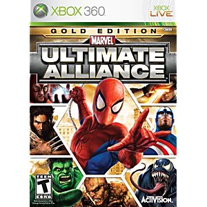 xbox 360 marvel ultimate alliance gold edition