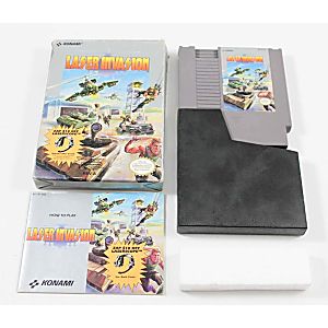 Laser Invasion- Complete Nintendo NES Game
