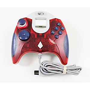 Sega Dreamcast Madcatz Dream Pad Clear Red Controller