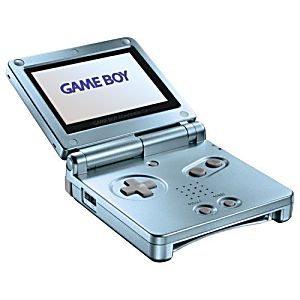 Pearl Blue Game Boy Advance SP System 