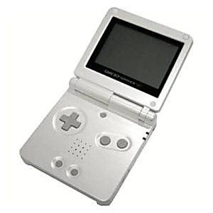 Nintendo Game Boy Advance SP Pearl White System