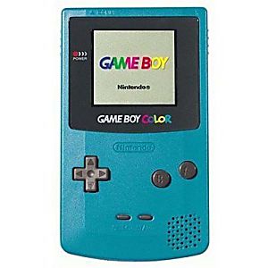Ice Blue Game Boy Color System