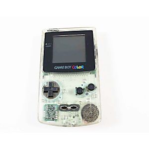 Skeleton Clear Game Boy Color System 