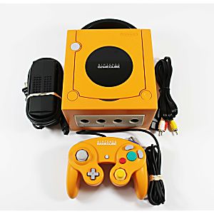 Nintendo GameCube Orange System NTSC-J Japanese Import