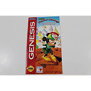 Manual - Mickey's Ultimate Challenge - Sega Genesis