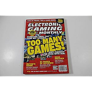 ELECTRONIC GAMING MONTHLY JANUARY 2002 