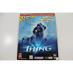THE THING OFFICIAL STRATEGY GUIDE (PRIMA GAMES)