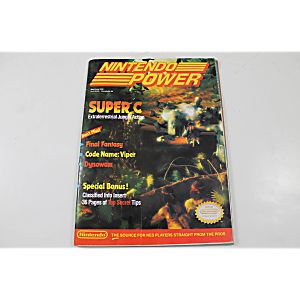 Nintendo Power: Super C May/June 1990 Issue