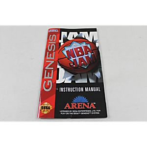 Manual - Nba Jam - Sega Genesis