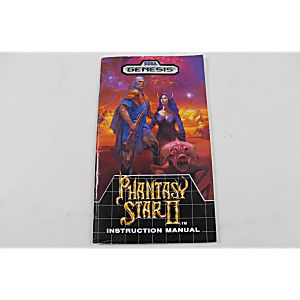 Manual - Phantasy Star II 2 - Sega Genesis