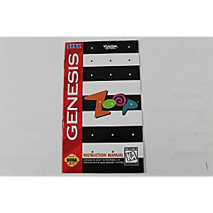 Manual - Zoop - Sega Genesis