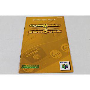 Manual - Command And Conquer - Rare Nintendo N64