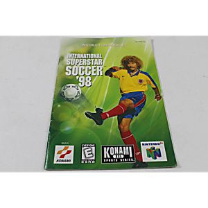 Manual International Superstar Soccer 98 Nintendo N64