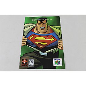 Manual - Superman - Nintendo N64