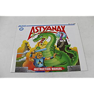 Manual - Astyanax - Nes Nintendo