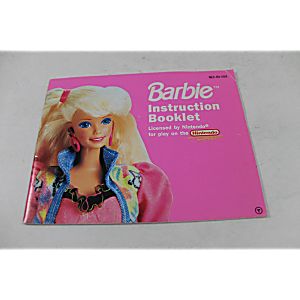 Manual - Barbie - Nes Nintendo