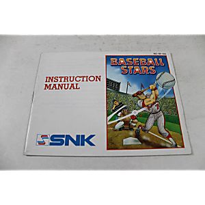 Manual - Baseball Stars - Nes Nintendo Very Fun