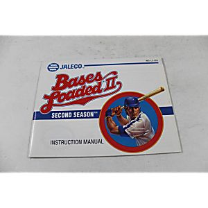 Manual - Bases Loaded II 2 - Fun Nes Nintendo Baseball