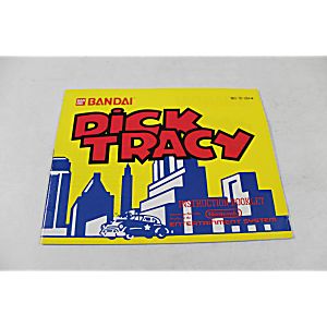 Manual - Dick Tracy - Nes Nintendo