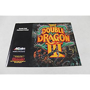 Manual - Nes Double Dragon 3